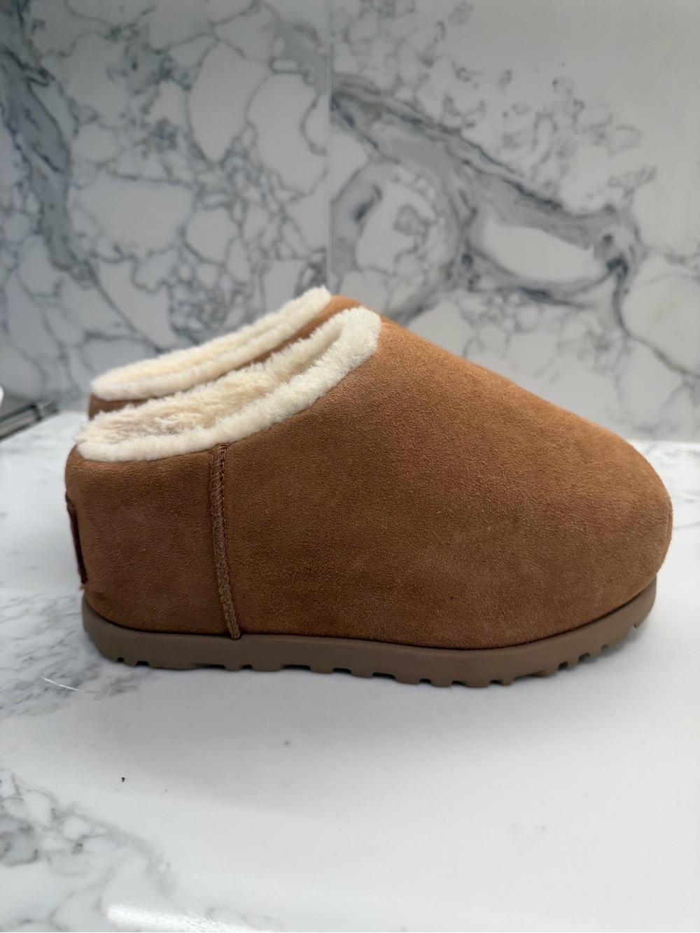 Ugg platform slide slippers 6